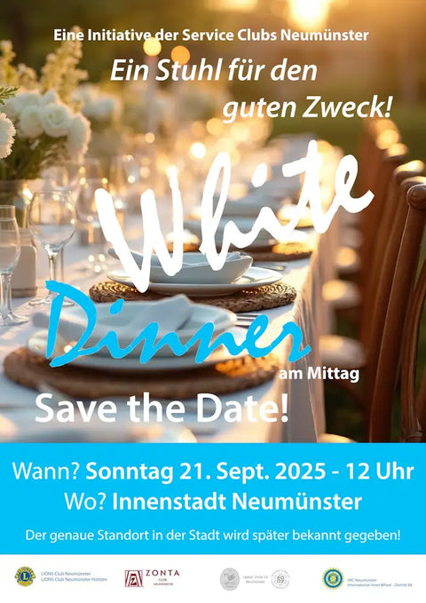White Dinner Neumünster - Benefiz-Event